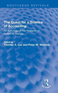 Abbildung von: The Quest for a Science of Accounting - Routledge