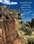 Cover: American Indian Rock Art Volume 46 - American Rock Art Research Association