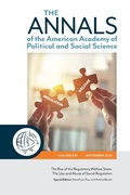 Cover: The ANNALS of the American Academy of Political and Social Science - SAGE Publications Inc