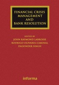 Cover: Financial Crisis Management and Bank Resolution - Informa Law