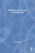 Cover: Restitution and European Community Law - Informa Law