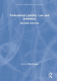 Abbildung von: Professional Liability: Law and Insurance - Informa Law