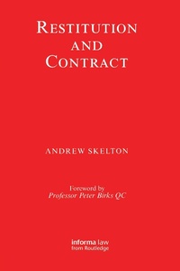Abbildung von: Restitution and Contract - Informa Law