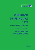 Cover: Merchant Shipping Act 1995: An Annotated Guide - Informa Law
