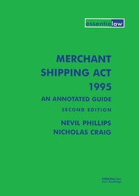 Abbildung von: Merchant Shipping Act 1995: An Annotated Guide - Informa Law