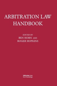 Abbildung von: Arbitration Law Handbook - Informa Law