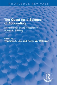 Abbildung von: The Quest for a Science of Accounting - Routledge
