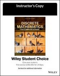 Enlarge image Cover: Discrete Mathematics for Computer Science, Access Pack Print Component - Wiley