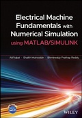 Cover: Electrical Machine Fundamentals with Numerical Simulation using MATLAB / SIMULINK - Wiley-ISTE