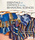 Bild: Essentials of Statistics for the Behavioral Sciences - Worth Publishers Inc.,U.S.