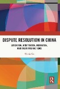 Abbildung von: Dispute Resolution in China - Routledge