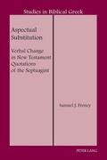 Cover: Aspectual Substitution - Peter Lang Verlag
