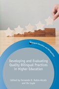 Cover: Developing and Evaluating Quality Bilingual Practices in Higher Education - Multilingual Matters