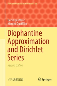Enlarge image Cover: Diophantine Approximation and Dirichlet Series - Springer
