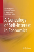 Cover: A Genealogy of Self-Interest in Economics - Springer