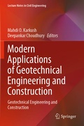 Cover: Modern Applications of Geotechnical Engineering and Construction - Springer
