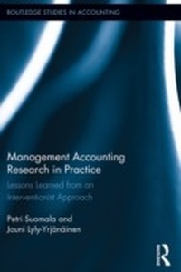 Abbildung von: Management Accounting Research in Practice - Routledge