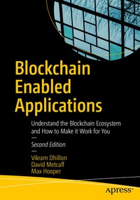 Enlarge image Cover: Blockchain Enabled Applications - APress