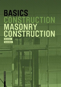 Enlarge image Cover: Basics Masonry Construction - Birkhäuser
