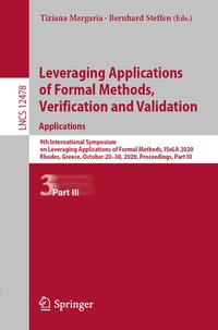Abbildung von: Leveraging Applications of Formal Methods, Verification and Validation: Applications - Springer