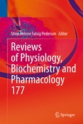 Cover: Reviews of Physiology, Biochemistry and Pharmacology - Springer