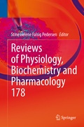 Cover: Reviews of Physiology, Biochemistry and Pharmacology - Springer