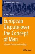 Cover: European Dispute over the Concept of Man - Springer