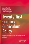 Cover: Twenty-first Century Curriculum Policy - Springer