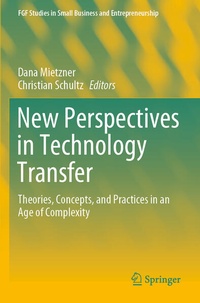 Enlarge image Cover: New Perspectives in Technology Transfer - Springer