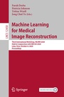 Cover: Machine Learning for Medical Image Reconstruction - Springer