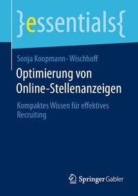 Abbildung von: Optimierung von Online-Stellenanzeigen - Springer Gabler