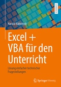 Cover: Excel + VBA f&uuml;r den Unterricht - Springer Vieweg