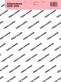 Cover: Tobias Kaspar. Independence 2009 -2019 An Incomplete Collection of Works - K&ouml;nig, Walther