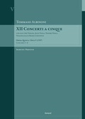 Cover: Tommaso Albinoni: XII Concerti a cinque op. V (1707) - E. Reinhold Verlag