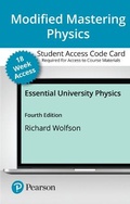 Cover: Modified Mastering Physics with Pearson Etext -- Access Card -- For Essential University Physics (18-Weeks) - Pearson