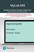 Cover: Mylab MIS with Pearson Etext -- Combo Access Card -- For Experiencing MIS - Pearson