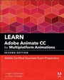 Cover: Learn Adobe Animate CC for Multiplatform Animations - Peachpit Press Publications