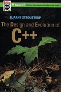 Cover: Design and Evolution of C++, The - Addison Wesley