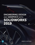 Cover: Engineering Design and Graphics with SolidWorks 2019 - Addison Wesley