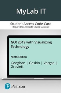 Abbildung von: Mylab It with Pearson Etext for Go! 2019 with Visualizing Technology 9e -- Access Card - Pearson