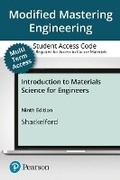 Cover: Modified Mastering Engineering with Pearson Etext -- Access Card -- For Introduction to Materials Science for Engineers - Pearson