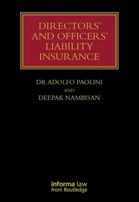 Abbildung von: Directors' and Officers' Liability Insurance - Informa Law