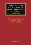 Cover: The Practice and Procedure of the Commercial Court - Informa Law