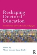 Cover: Reshaping Doctoral Education - Routledge