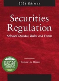 Enlarge image Cover: Securities Regulation - West Academic Press