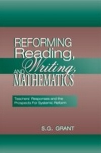 Enlarge image Cover: Reforming Reading, Writing, and Mathematics - Routledge