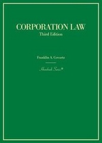 Abbildung von: Corporation Law - West Academic Press