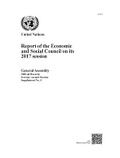Cover: Report of the Economic and Social Council on Its 2017 Session - United Nations