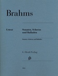 Cover: Johannes Brahms - Sonaten, Scherzo und Balladen - Henle, G&uuml;nter