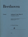 Cover: Ludwig van Beethoven - Andante F-dur WoO 57 (Andante favori) - Henle, G&uuml;nter